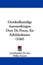 Oordeelkundige Aanmerkingen Over De Poezy, En Schilderkunst (1740)