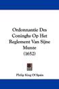 Ordonnantie Des Coninghs Op Het Reglement Van Sijne Munte (1652)
