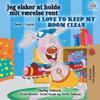 I Love to Keep My Room Clean (Danish English Bilingual Children's Book)