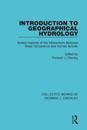 Introduction to Geographical Hydrology