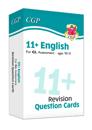 11+ GL English Revision Question Cards - Ages 10-11: for the 2024 exams