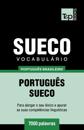 Vocabulário Português Brasileiro-Sueco - 7000 palavras