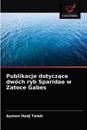 Publikacje dotyczace dwóch ryb Sparidae w Zatoce Gabes