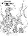 Livro para Colorir de Pinguins para Adultos