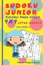 Sudoku Junior - Sudoku Para Niños 4x4 Letra grande - Volumen 2