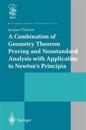 A Combination of Geometry Theorem Proving and Nonstandard Analysis with Application to Newton’s Principia