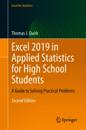 Excel 2019 in Applied Statistics for High School Students