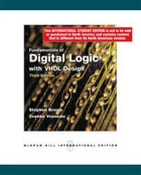 Fudamentals of Digital Logic with VHDL Design with CD-ROM