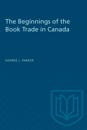 The Beginnings of the Book Trade in Canada