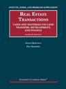 Statute, Form, and Problem Supplement to Real Estate Transactions