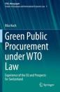 Green Public Procurement under WTO Law
