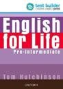 English for Life: Pre-intermediate: Test Builder DVD-ROM