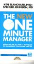 The New One Minute Manager (The One Minute Manager-updated)
