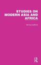 Studies on Modern Asia and Africa