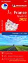 Northeastern France 2022 - Michelin National Map 707