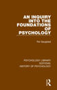 Psychology Library Editions: History of Psychology