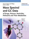 Mass Spectral and GC Data of Drugs, Poisons, Pesticides, Pollutants and The