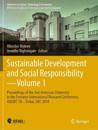 Sustainable Development and Social Responsibility—Volume 1