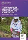 Country Gender Assessment of the agriculture and rural sector