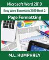 Word 2019 Page Formatting
