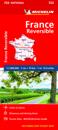 France - reversible - Michelin National Map 722