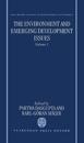 The Environment and Emerging Development Issues: Volume 1