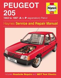 Peugeot 205 Petrol (1983-1997) Service and Repair Manual