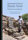 A Festschrift in Honor of Rami Arav