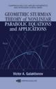 Geometric Sturmian Theory of Nonlinear Parabolic Equations and Applications