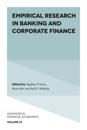 Empirical Research in Banking and Corporate Finance