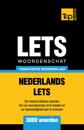 Thematische woordenschat Nederlands-Lets - 3000 woorden