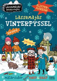 LasseMajas vinterpyssel med klistermärken