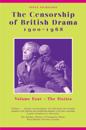 Censorship of British Drama 1900-1968 Volume 4