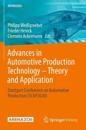 Advances in Automotive Production Technology – Theory and Application