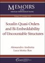 Souslin Quasi-Orders and Bi-Embeddability of Uncountable Structures