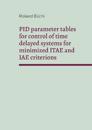 PID parameter tables for control of time delayed systems for minimized ITAE and IAE criterions