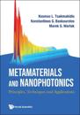 Metamaterials And Nanophotonics: Principles, Techniques And Applications