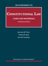 Constitutional Law, Cases and Materials, 2022 Supplement