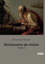 Dictionnaire de chimie