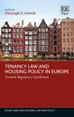 Tenancy Law and Housing Policy in Europe