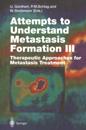 Attempts to Understand Metastasis Formation III