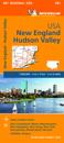 New England, Hudson Valley - Michelin Regional Map 581