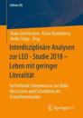 Interdisziplinäre Analysen zur LEO - Studie 2018 – Leben mit geringer Literalität