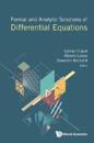 Formal And Analytic Solutions Of Differential Equations