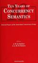 Ten Years Of Concurrency Semantics: Selected Papers Of The Amsterdam Concurrency Group