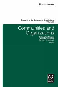 Communities and Organizations