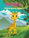 Girafa Livro para colorir