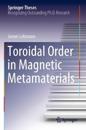 Toroidal Order in Magnetic Metamaterials