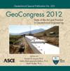GeoCongress 2012: State of the Art and Practice in Geotechnical Engineering