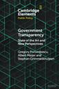 Government Transparency